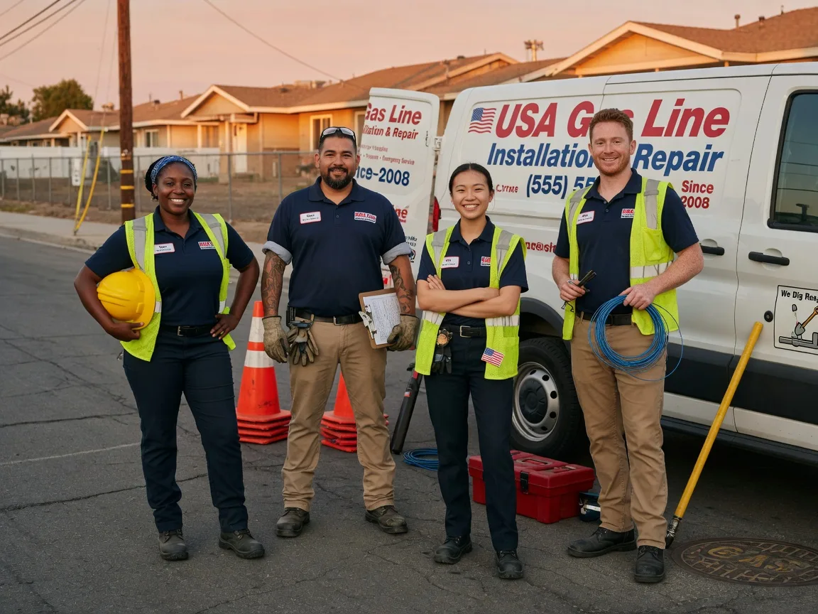 Gas Line Installation company in Humphrey, AR